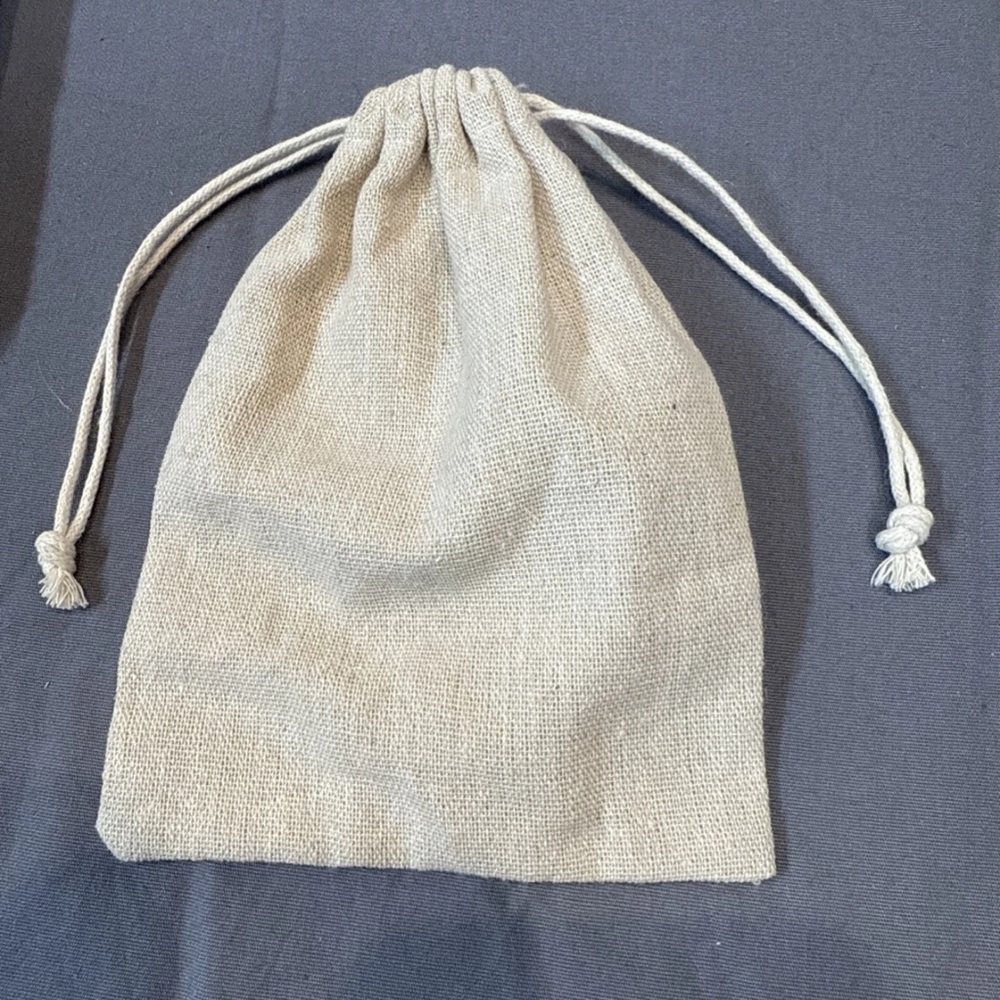 small canvas storage bag